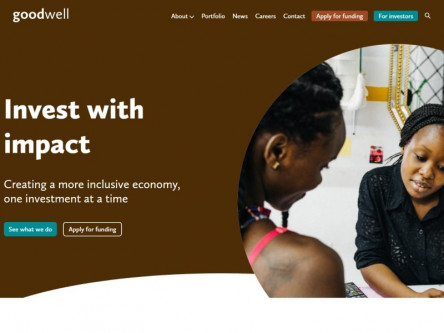 Goodwell Investments homepage