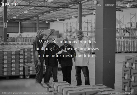 Invenfin homepage