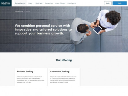 Sasfin homepage
