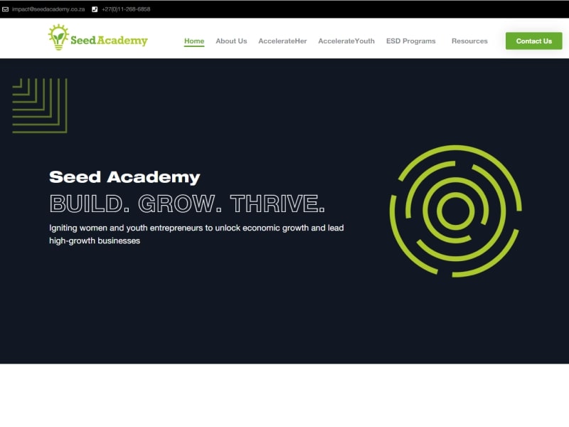 Seed Academy ESD Fund