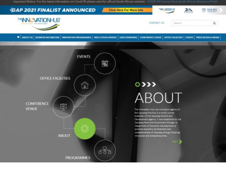 The Innovation Hub homepage