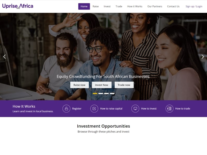 Uprise.Africa Crowdfunding
